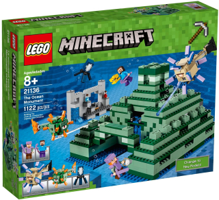 Lego Minecraft 21136 Ocean Pyramídové bloky