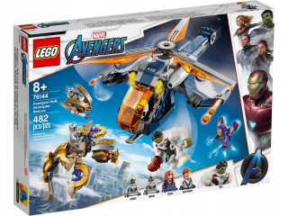 Lego Marvel 76144 Pád helikoptéry Hulky