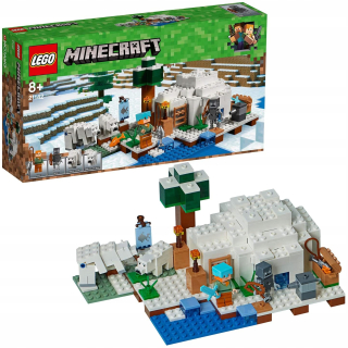 Lego Minecraft Igloo Polar Bear 21142