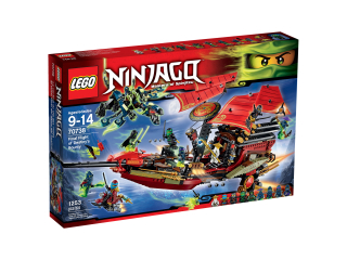 LEGO Ninjago Posledný let perly Destiny 70738