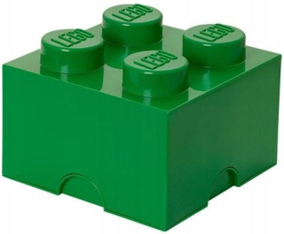 Blok kontajnera LEGO 4 Green Box Veľký