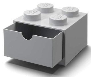 Blok kontajneru LEGO 4 Šedý stôl