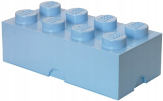 Blok kontajnera LEGO 8 modrá 2x4