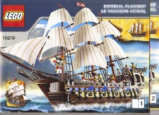 Lego Pirates 10210 cisárska vlajková loď