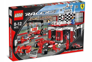 Lego Racers 8672 Ferrari F1 vzorec