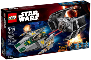 Lego Star Wars 75150 TIE Advanced vs A-Wing Vader