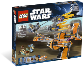 Lego Star Wars 7962 Anakin Sebulba Race of Statches