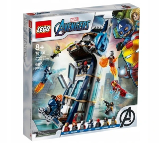 Lego super hrdinovia bojujú za Avengers Tower 76166