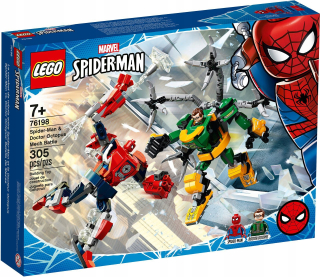 Lego Spiderman 76198 Mechy Battle