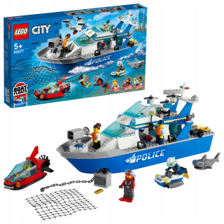 LEGO Policajná loď Hliadka loď 60277