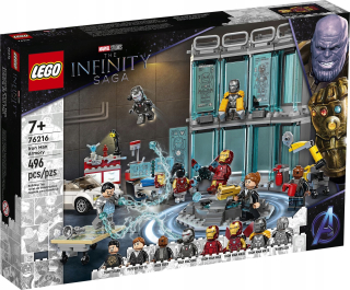 Lego super hrdinovia. 76216 Iron Mana Armory