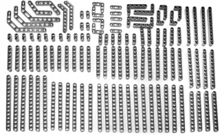 LEGO Technic Belki Liflarm C.Szare veľká súprava 2