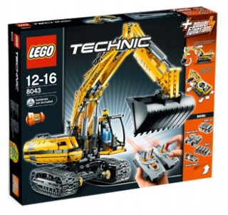 LEGO Technic 8043 Motoizovaný rýpadlo