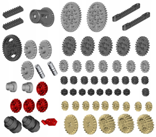 Štartovacia sada LEGO Technic Sprockets - VEĽKÁ / 1 /