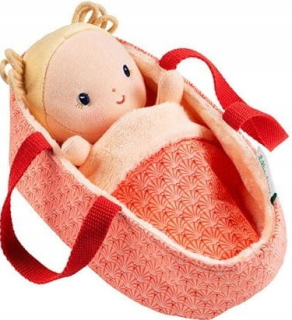 Lilliputiens Doll Dzidziuś v Anais 12m+ košík
