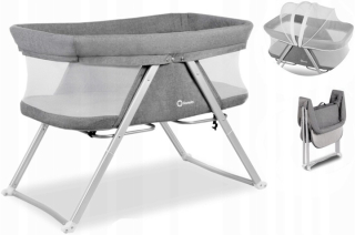 Lionelo 3in1 Cot Cradle Vera Grey