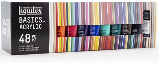 Liquitex Basics Akrics Paint 48 x 22 ml