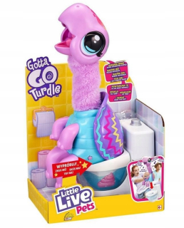 Little Live Pets Turtle Sherbet robí hromadu COBI
