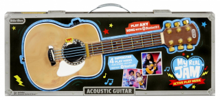 Malá akustická gitara môj skutočný džem