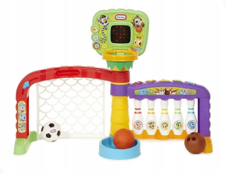 INTERAKTÍVNE ŠPORTOVÉ CENTRUM LITTLE TIKES 3v1