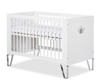 Littlesky od Kluupś blanda posteľ 120x60 biela
