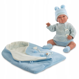Llorens Doll Lala Beciki plače 74047 42 cm spacák