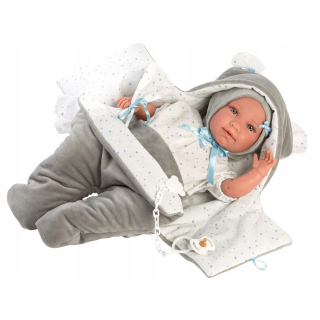Llorens Doll, napriek 42 cm dieťa v kombinéze 74059