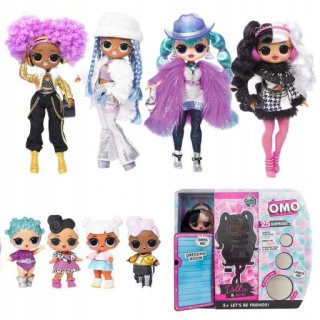 LOL OMG Winter Disco Icy Gurl s mojou sestrou náhodne