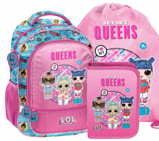 LOL School Backpack School Bag pre dievča