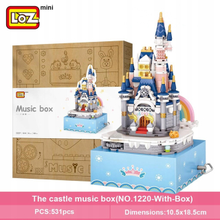 LOZ Music Box Mini budova Princess Castle Eight