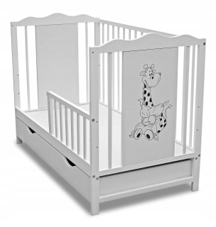 Detská posteľ Paja White+Barrier+matrac GPK