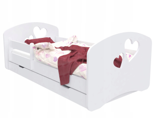 Posteľ 140/70 Happy Design White - Heart's