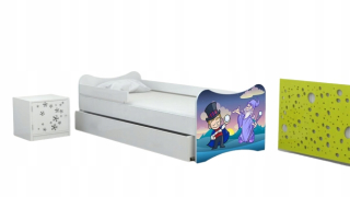 Detská posteľ 70x140 čarodejník Magi