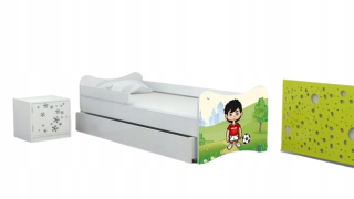 Detský posteľ 70x140 Poľský futbalista