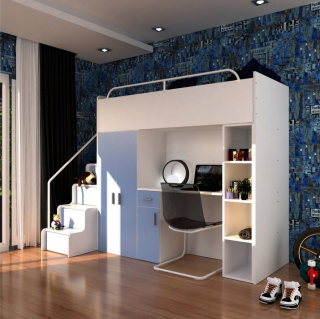 Posteľ pre dospievajúci dospievajúci Jenny Wardrobe Desk