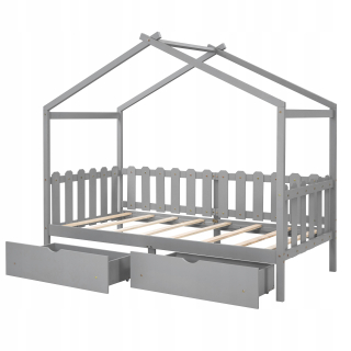 Detská posteľ pre deti pre deti 200x90 cm zásuvka