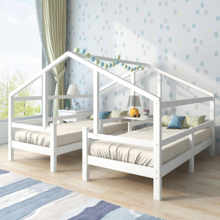 Detská posteľ pre deti pre deti Pine 200x90 2in1
