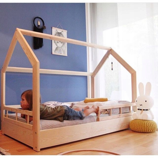 Posteľná posteľ 90x190 Pine House Drevená