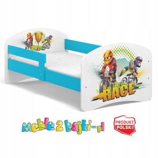 Detská posteľ Fairy Tale B02 160x80 Blue Race