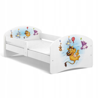 Detská posteľ Fairy Tale B03 180x90 Biela UV tlač