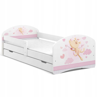 Detská posteľ Fairy Tale B05-Sz 200x90 Biela UV tlač