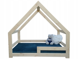 Detský posteľ dom 160x80 RB Barrier + matrac