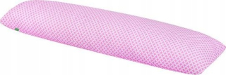 Vankúš Lanando Sleeping vankúš na boku 120x40 Pink Karo