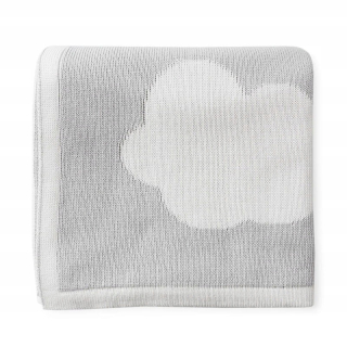 LULLALOVE Bambusová deka po celý rok Clouds grey