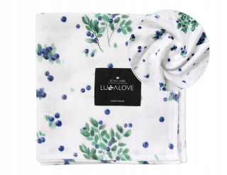 Lullalove Musinowe Swaddle 100x100 cm bobule