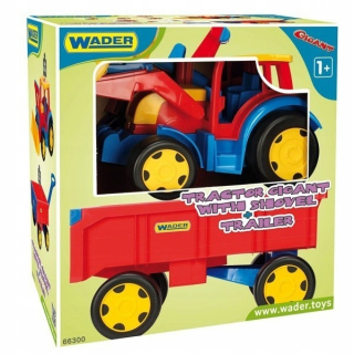Nabíjačka s 117 cm prívesok Gigant Tractor