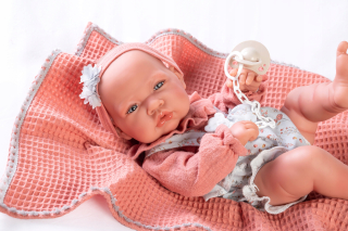Antonio Doll Juan Nina Con Mantita 50270 42 cm