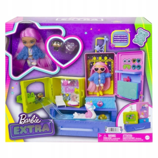 Barbie Extra Barbie Little Doll + Zvieratá