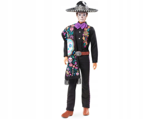 Barbie podpis Dia de Muertos Ken GXL26 Doll