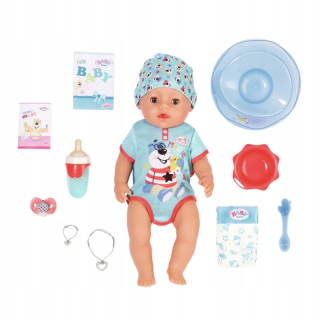 Interaktívna bábika narodená 43 cm Magic Boy 9